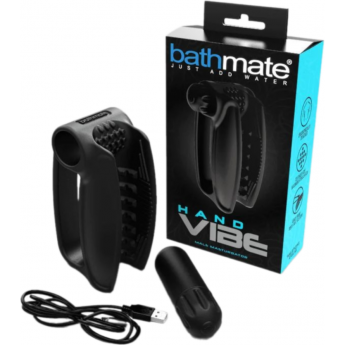 Мастурбатор BATHMATE HAND VIBE с вибрацией, черный