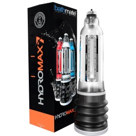 Гидропомпа BATHMATE HYDROMAX7 CRYSTAL прозрачная Гидропомпа BATHMATE HYDROMAX7 CRYSTAL прозрачная