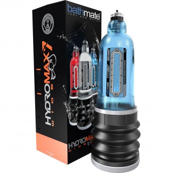 Гидропомпа BATHMATE HYDROMAX7 WIDE BOY синяя